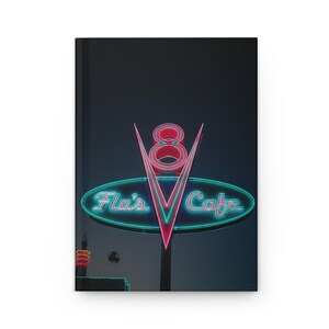 Disney CARS Notebook- Flos V8 Cafe 2