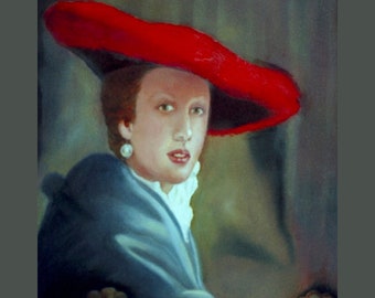 Girl with the Red Hat 8x10