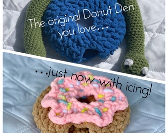 Donut Den Crochet Pattern - Small Snake Hide