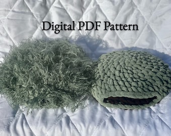 Hidey Hill Crochet Pattern - Small Animal/Reptile Hide