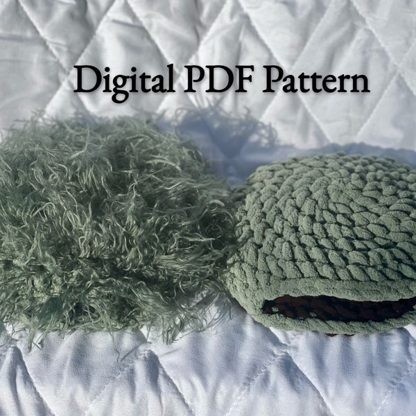 Hidey Hill Crochet Pattern - Small Animal/Reptile Hide