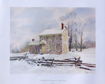 Washington's Headquarters, Valley Forge, Limited Edition