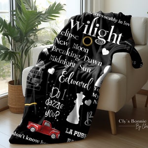 Twilight Blanket Etsy Canada