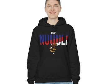 AS i Represent NUUULI / NEGRO / Sudadera con capucha de mezcla pesada unisex