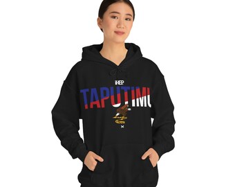 AS i Represent TAPUTIMU / NEGRO / Sudadera con capucha de mezcla pesada unisex