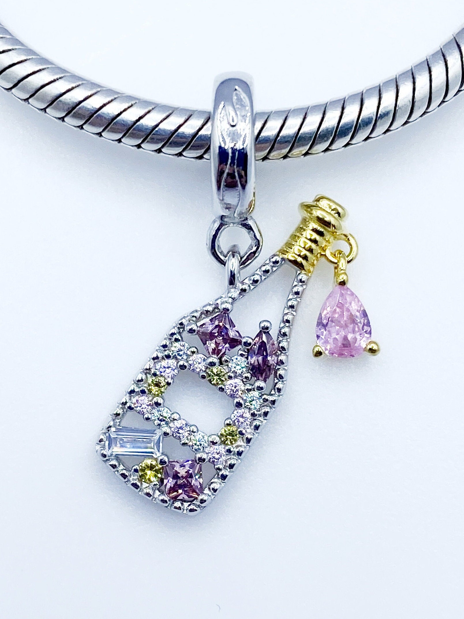 Champagne bottle deals pandora charm