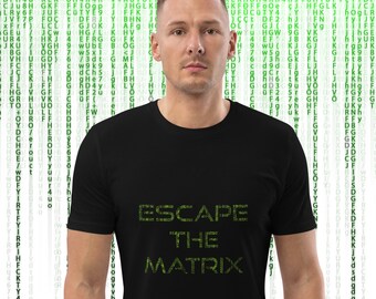 schlichtes Shirt unisex Matrix