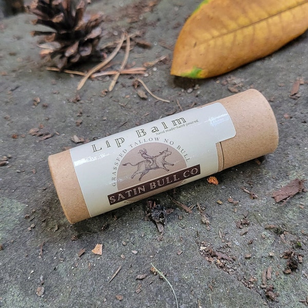 Organic Grassfed Tallow Lip Balm