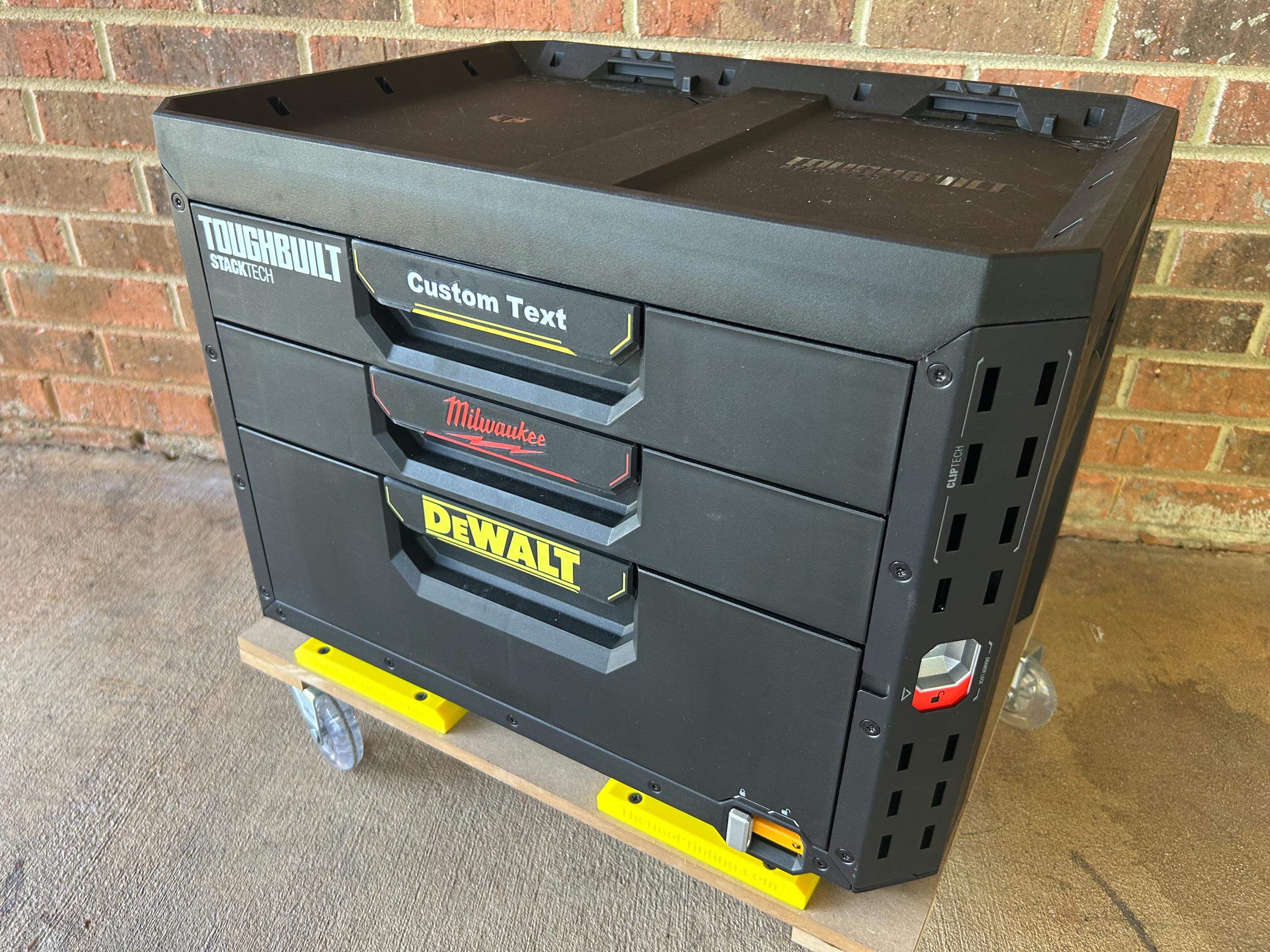 Toughbuilt Stacktech - Gen 2 Drawer Handles - Fully Custom - Etsy
