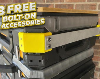 ToughBuilt StackTech - Riel para accesorios