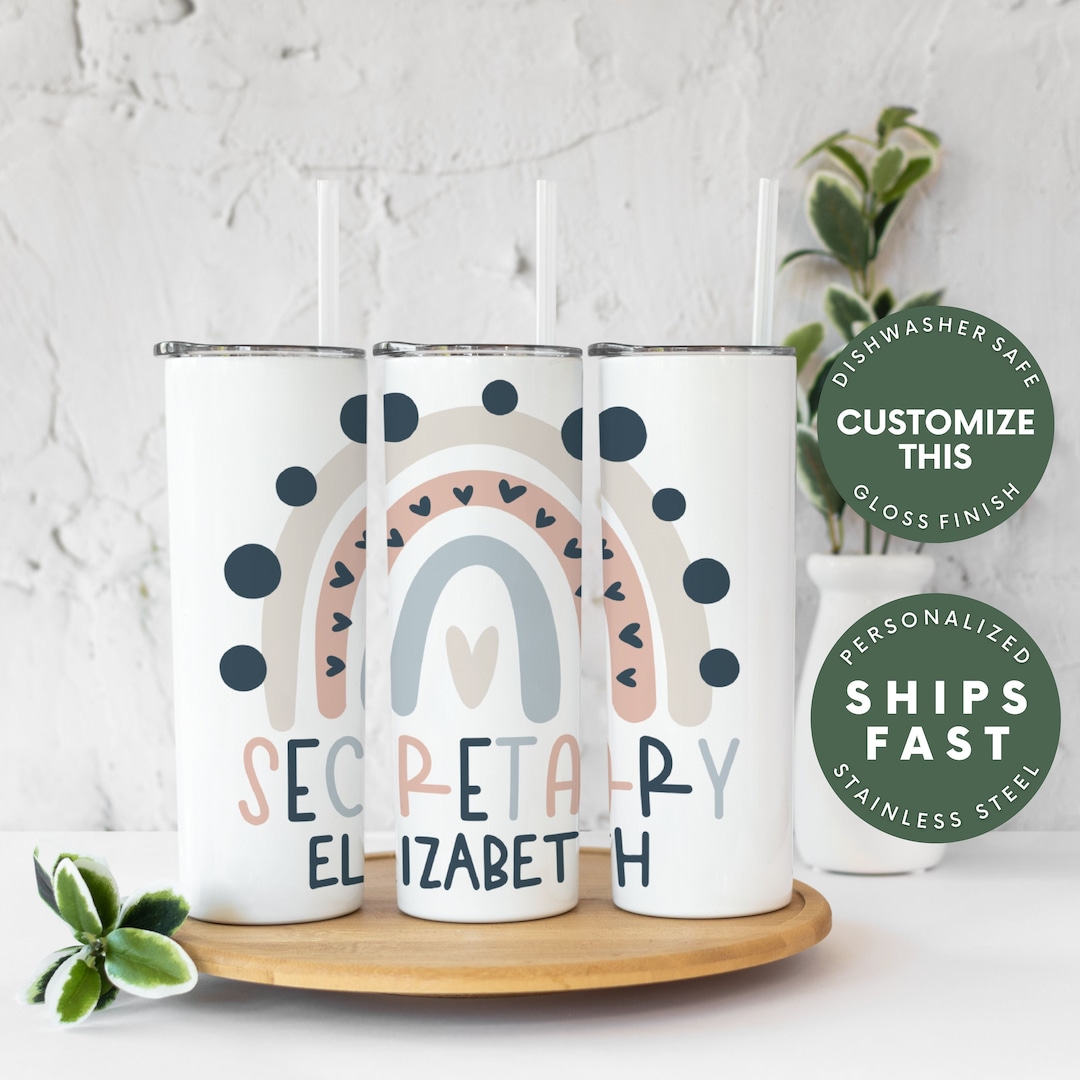 Secretary Tumbler, Secretary Travel Mug, Secretary Coffee Cup ...