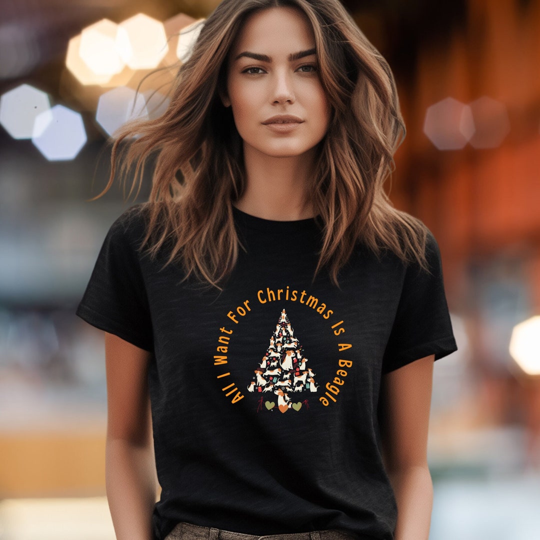 Beagle Christmas Tree Shirt Gift Ideas Christmas Gift Ideas Etsy