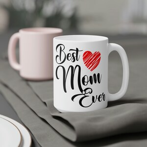 Mom&#39;s Sipper - 11oz or 15oz Ceramic Coffee Mug for Mom - Perfect Mother&#39;s Day Gift for Moms Who Love Their Coffee!