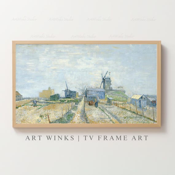 フレーム付きテレビアート、フィンセント・ファン・ゴッホの
