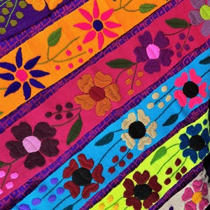 Mexican Embroidered Belt