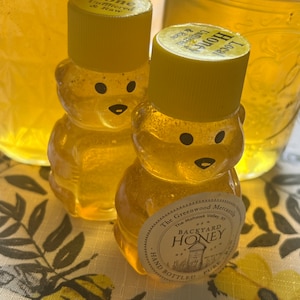 Raw New York Wildflower Summer Honey- 2 OZ BPA Free Bear