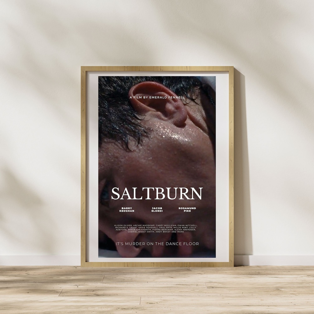Saltburn Bath Tub Scene Movie Poster Digital Download, Printable Wall Art// for