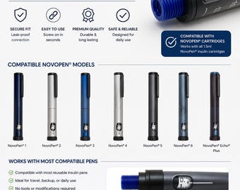 NovoPen insulin pen adapter