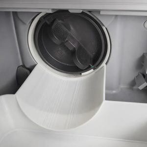 LG tvättmaskins avloppsbricka, 74 mm pumpfilter vattenuppsamlare