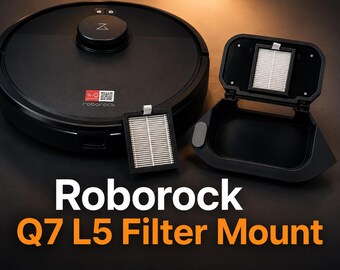 Roborock Q7 L5 HEPA Filter Mount Replacement, Dustbin Holder Part