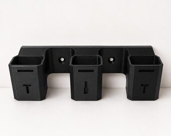 Shark IZ380UKT Attachment Holder Wall Mount, PowerPro Tool Accessory Storage