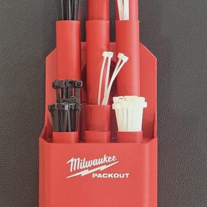 Milwaukee Packout Dragkedja Hållare Kabelband Förvaring Organisera Tillbehör