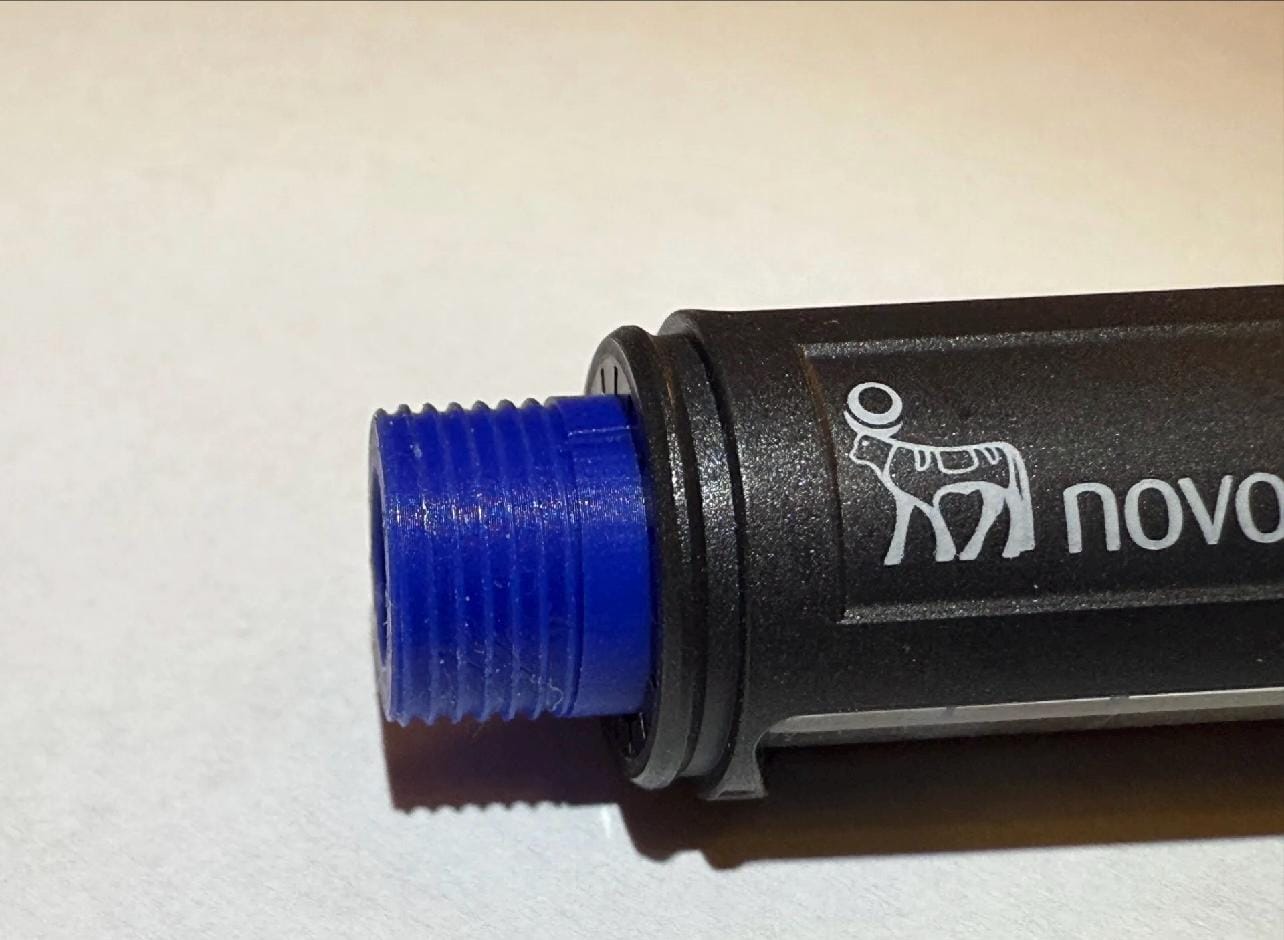 NovoPen 6 Cartridge Adapter and Spacer