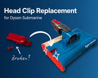 Dyson Submarine Wet Head Clip Latch Replacement Repair Part