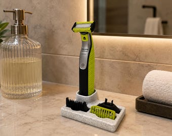 Philips OneBlade Stand, Shaver Holder Dock for Bathroom Counter Storage