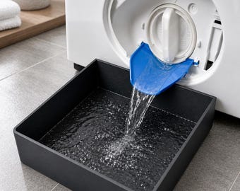 AEG Washing Machine Drain Funnel Tray, Pump Filter Water Catcher