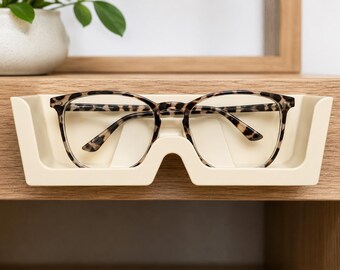 Adhesive Glasses Holder, Wall Mount Sunglasses Storage Rack