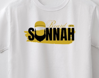 Muslim Shirt Svg, Beard Sunnah svg, Beard it's Sunnah svg, Islam sublimation, Islamic Gift, Islamic Quotes Svg Png, Muslim shirt svg, 7