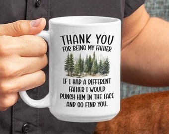 Dad Mug, Funny Dad Gifts from Daughter, Coffee Mug for Dad, Father's Day Mug, Dad Birthday Gift,  First Father's Day Gift From Wife