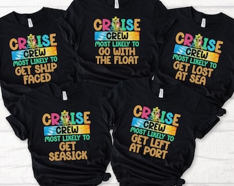 Matching Cruise Shirts, Most Likely To Family Matching Shirts, Cruise Vacation Shirt Custom, Matching Family Cruise Tshirt, Group Vacation