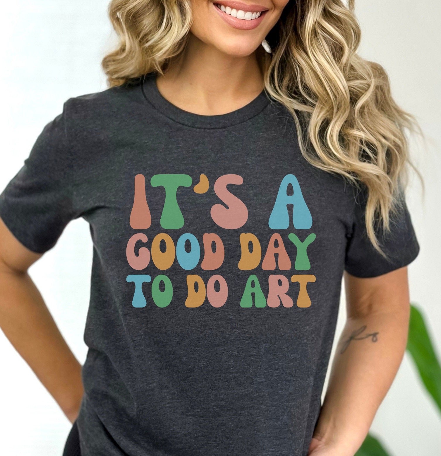 Besætte vejr Henfald Teacher Shirts It's A Good Day to Do Art Teacher Tee - Etsy