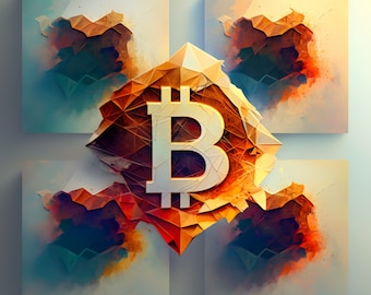 Bitcoin, Bitcoin abstract, Bitcoin digital file, bitcoin art, bitcoin wall art, bitcoin poster, bitcoin print