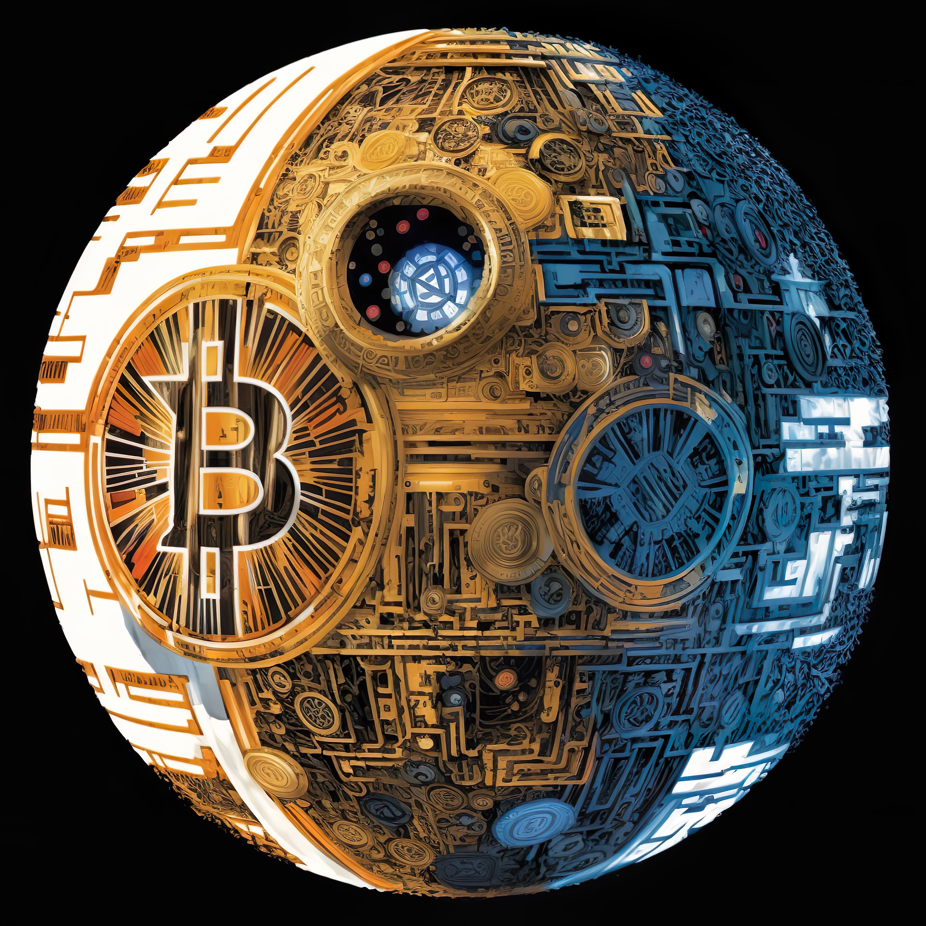 デス・スター ビットコイン、スター・ウォーズとビットコイン、スター・ウォーズのキャラクターとビットコイン、デス・スター、デス・スター、デス・スター  ビットコイン - Etsy 日本