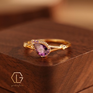 Zarte Verlobungsringe, Perfekte Romantische Geschenkringe, Goldperlenringe, Vintage Perlenringe, Stapelringe