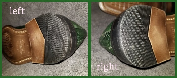 Romano Green Crocodile leather shoes mens 15 *NEW… - image 6