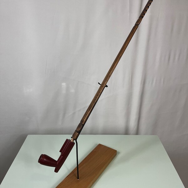 Native American-Style Catlinite Pipe (Fancy)