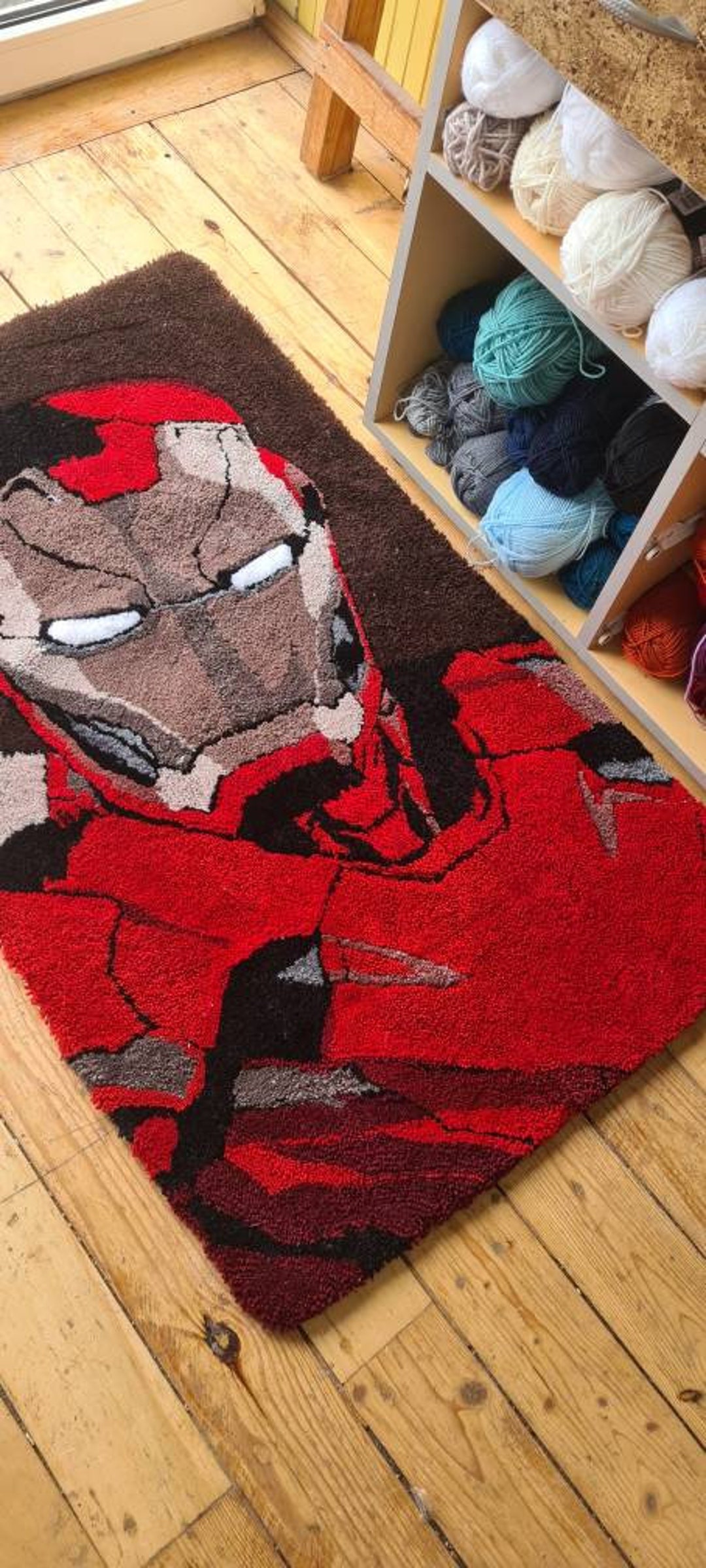 Iron-man Rug - Etsy