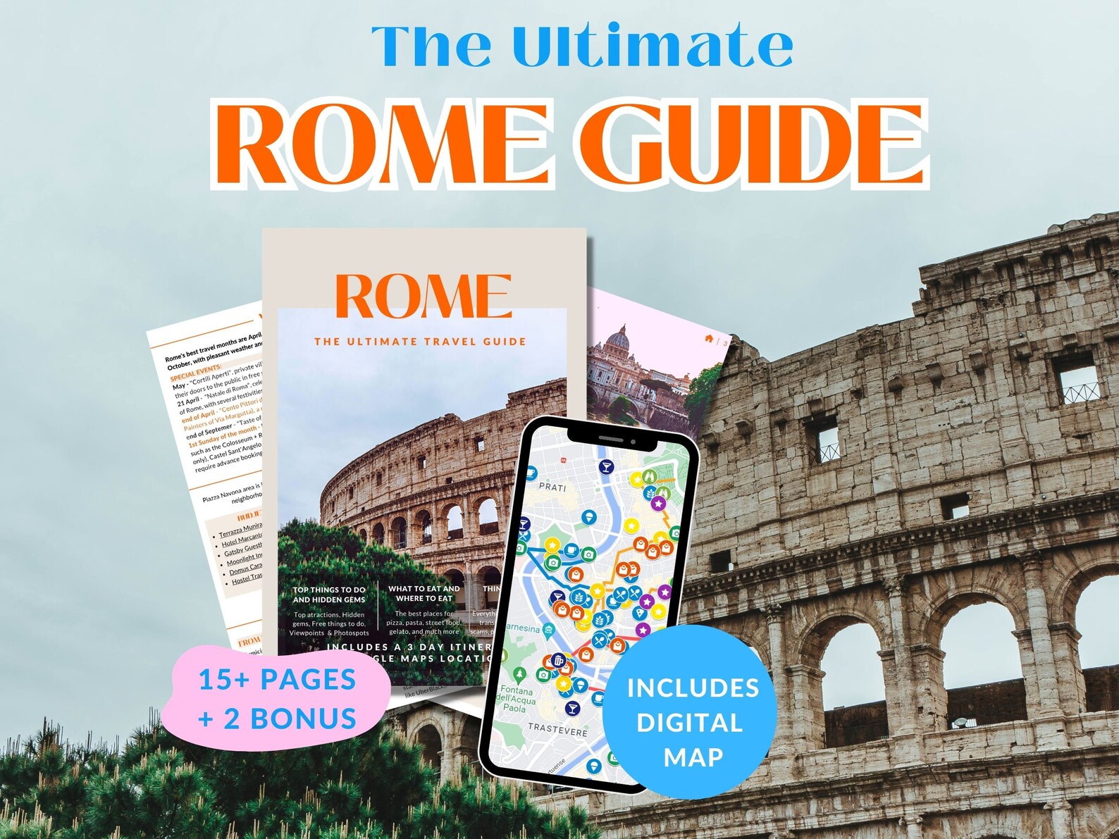 Ultimate Rome Travel Guide for Rome Travel Tips for Travel Plan Rome