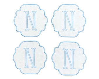 Custom Embroidered Cocktail Napkins