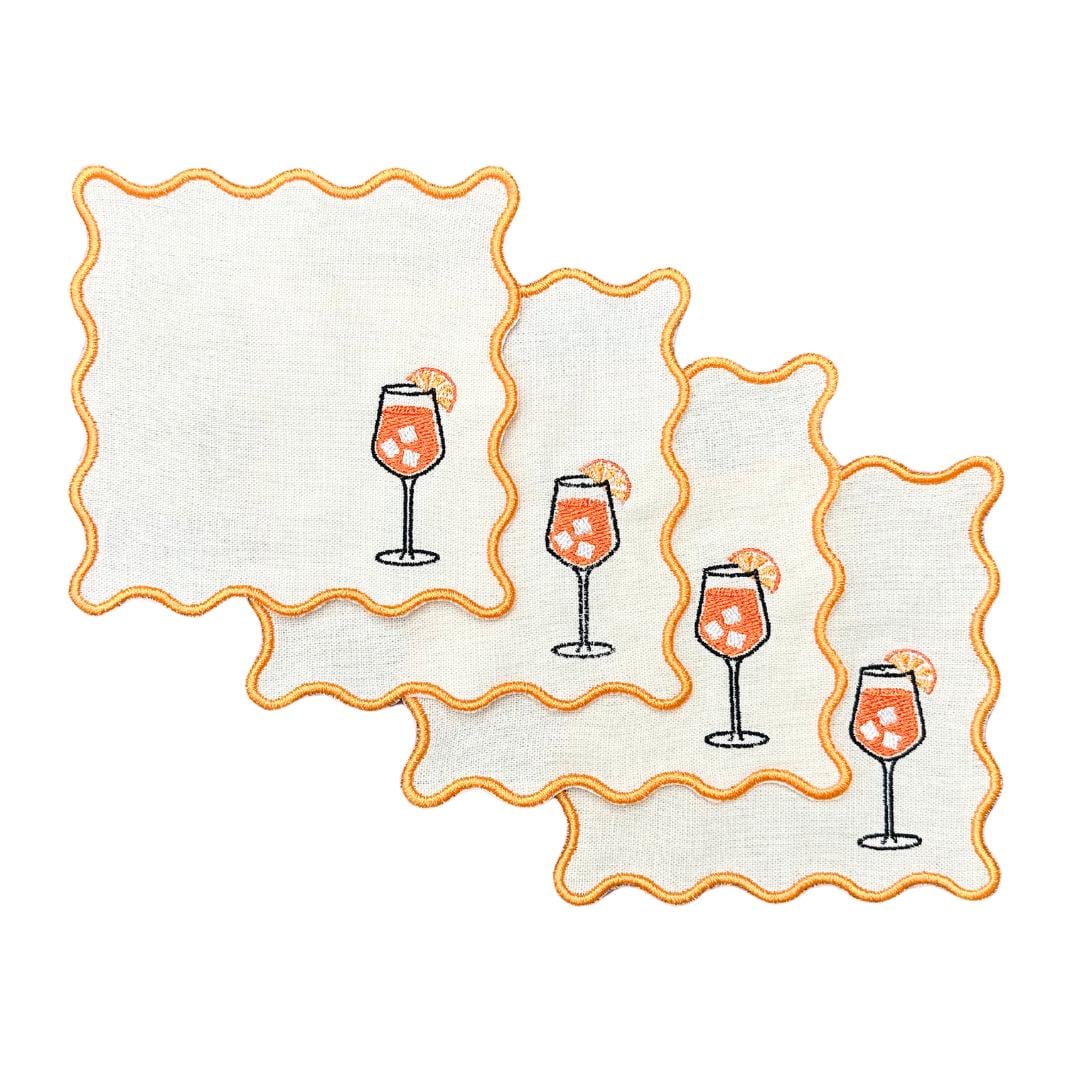 Spritz Linen Cocktail Napkins