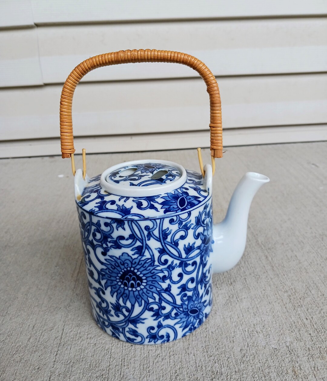 Teapot Japanese Porcelain Teapot Etsy