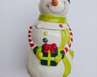 Christmas - Snowman Cookie Jar