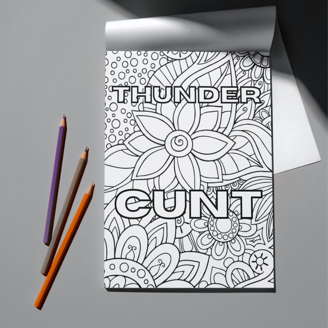 Swear Word Coloring Pages, Adult Coloring Page Printable, Cuss Word ...