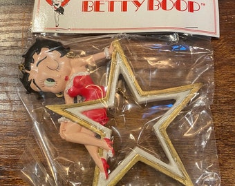 1998 Collectible Betty Boop Star Ornament NEW IN PACKAGING