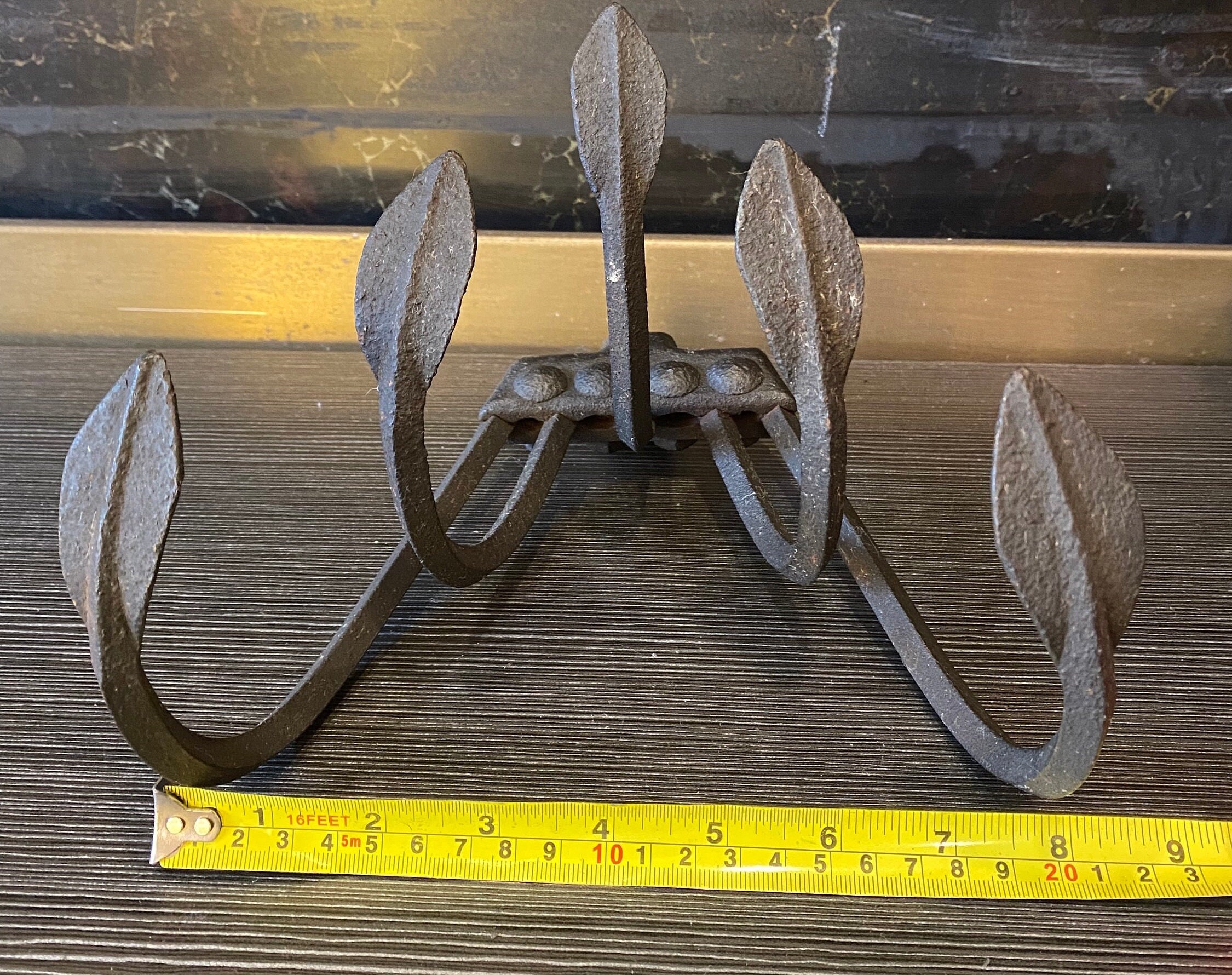 Rustic Antique Garden Cultivator Rake Hook // Farmhouse Display Tool - Etsy