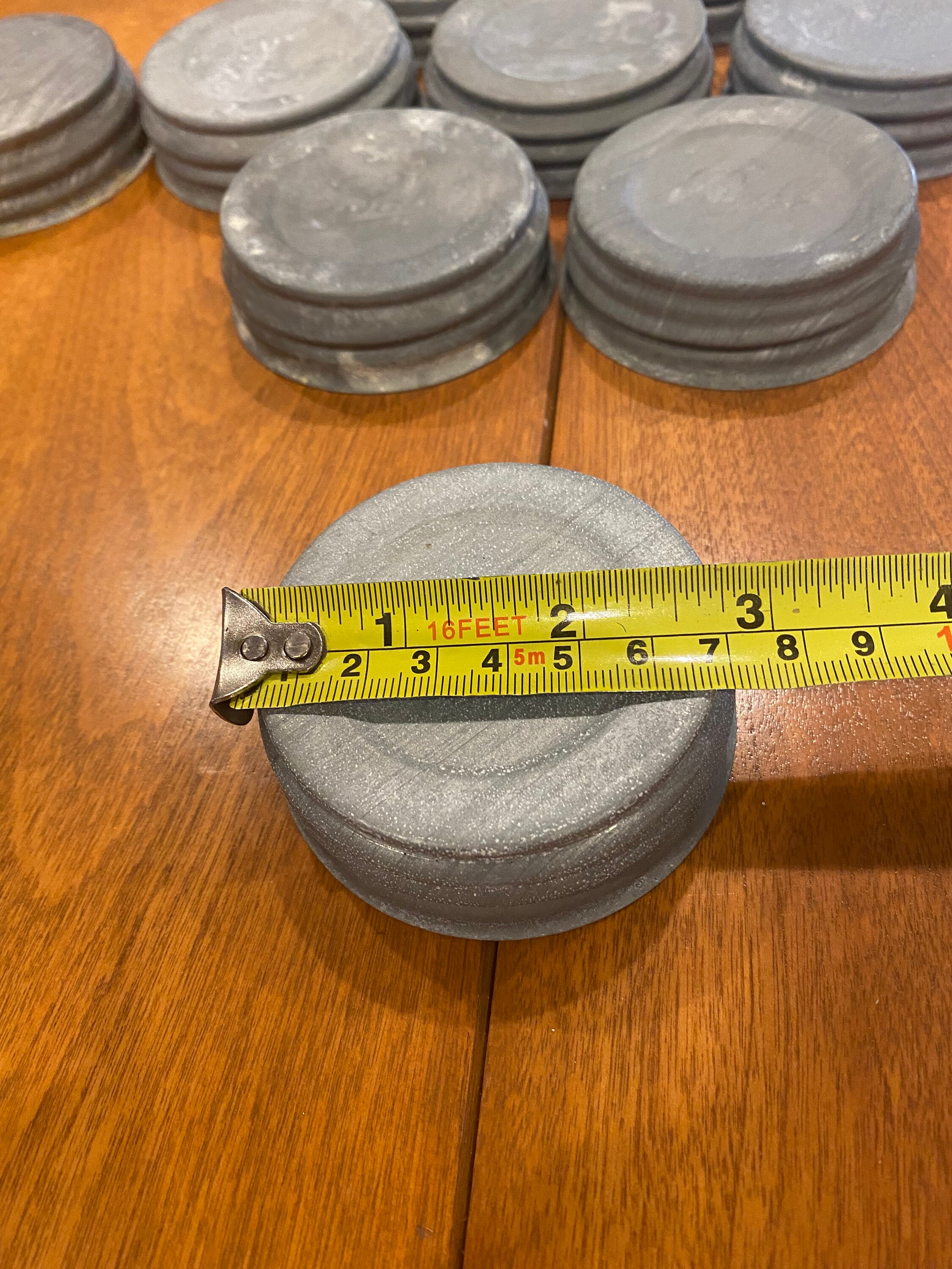 Antique Galvanized Zinc Ball Jar Lids sold Separately Etsy